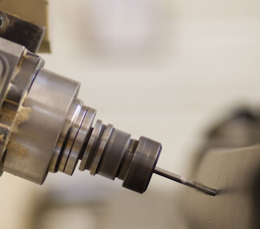 Router piercing metal